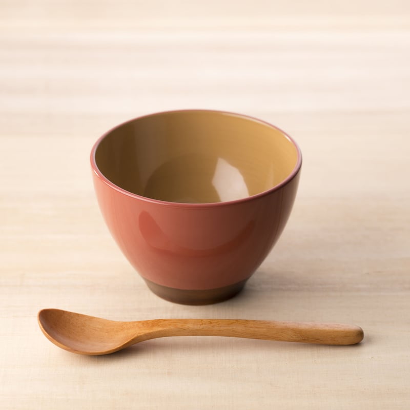 名入れ無料！漆器セット｜食卓彩る「喜多方の四季」塗分けカップと