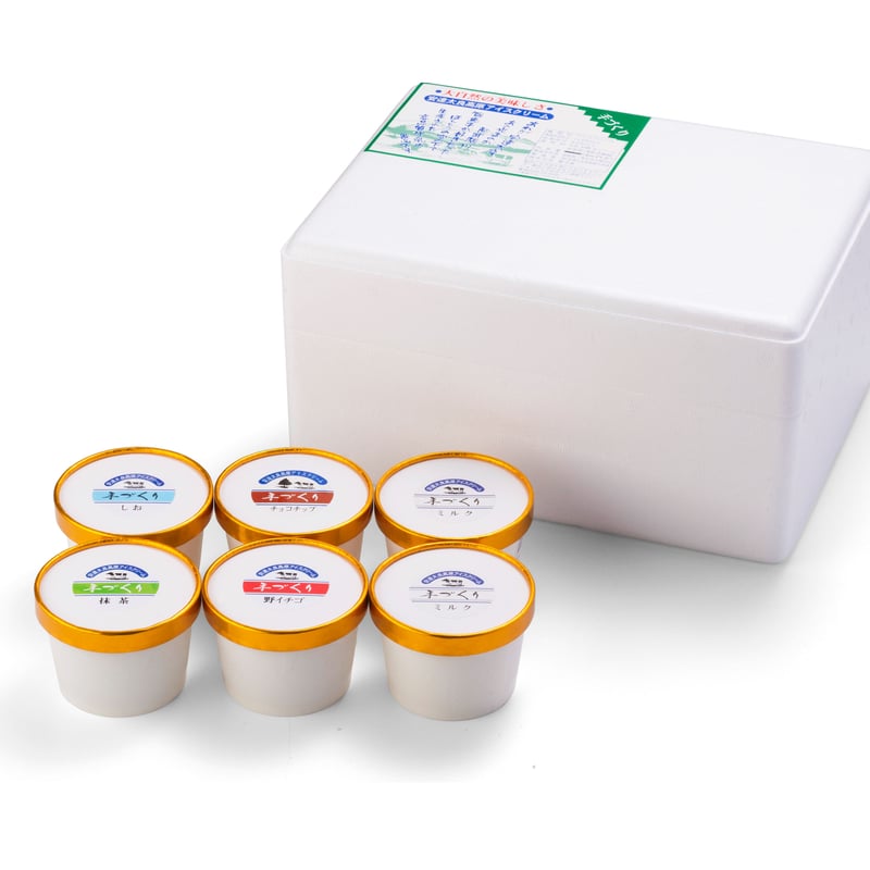 あだたら高原のアイス6個セット【二本松市 あだたら高原アイス