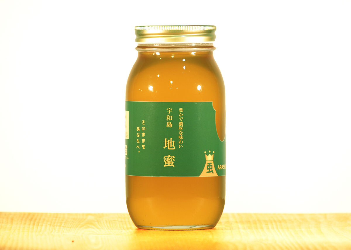 宇和島 地蜜】1000g 嵐のはちみつ | みつばち屋 嵐
