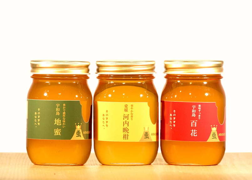 3種 セット】500g 嵐のはちみつ | みつばち屋 嵐