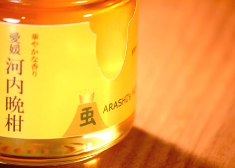 【愛媛 河内晩柑】220g　　　嵐のはちみつ