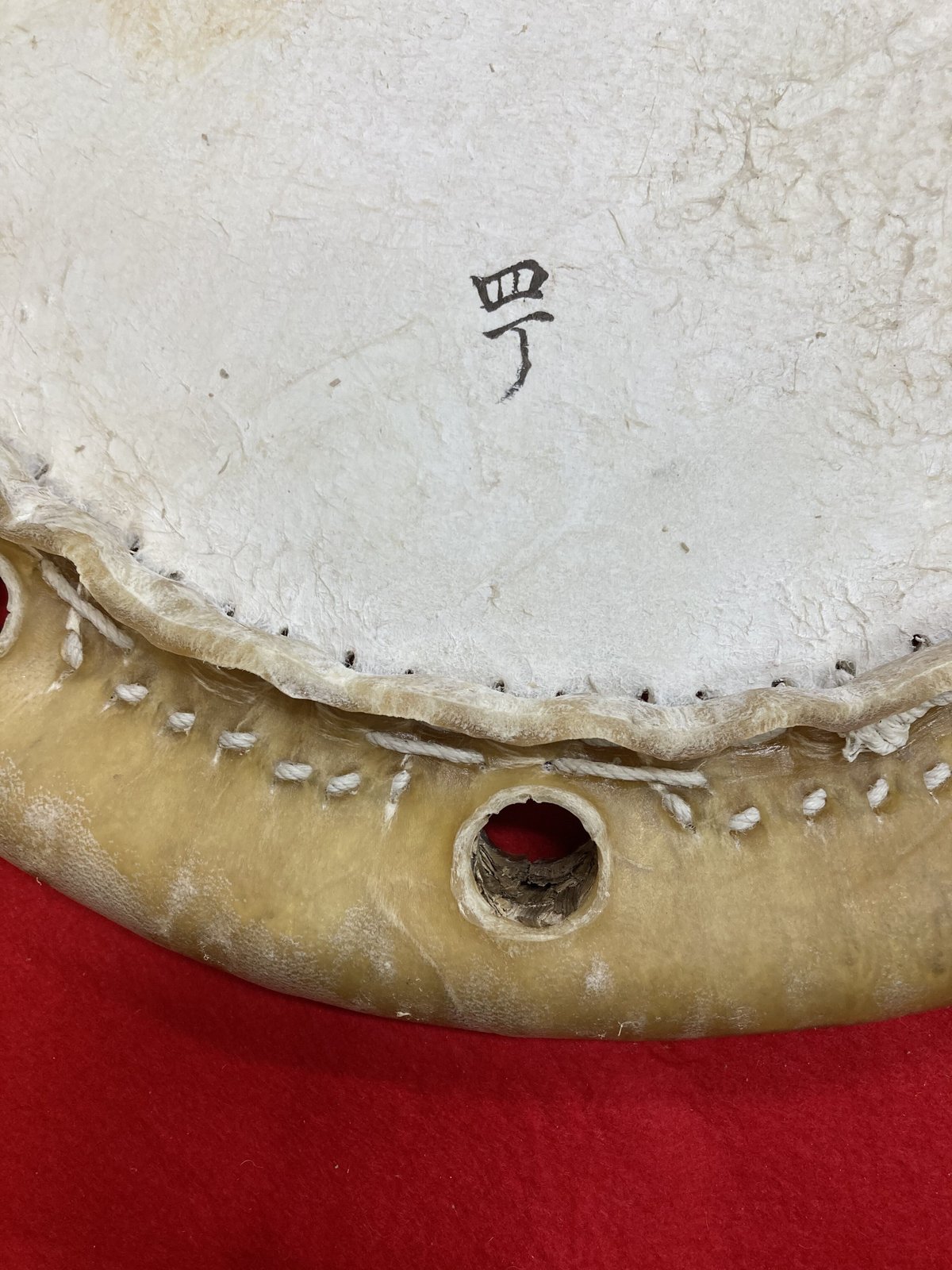 締め太鼓　締め皮（片面） 締め太鼓 締め皮（片面） 締太鼓のお手入れ方法と締め方 | 株式