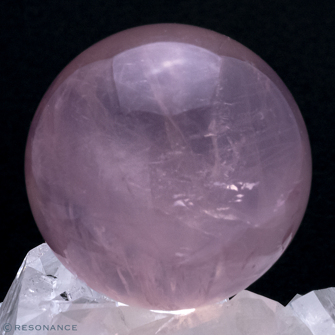 天然石】［スターローズクォーツ：スフィア ］SR1-01 | RESONANCE GARDEN