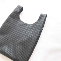 【オーダー】エコバッグ（編み込み風レザー）