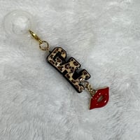 ギャル　豹柄　めじるしチャーム