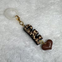 ギャル　豹柄　めじるしチャーム