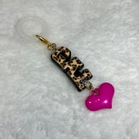 ギャル　豹柄　めじるしチャーム