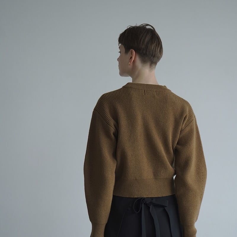 CLANE BASIC DROP SHOULDER KNIT TOPS 〖 size1〗 | 
