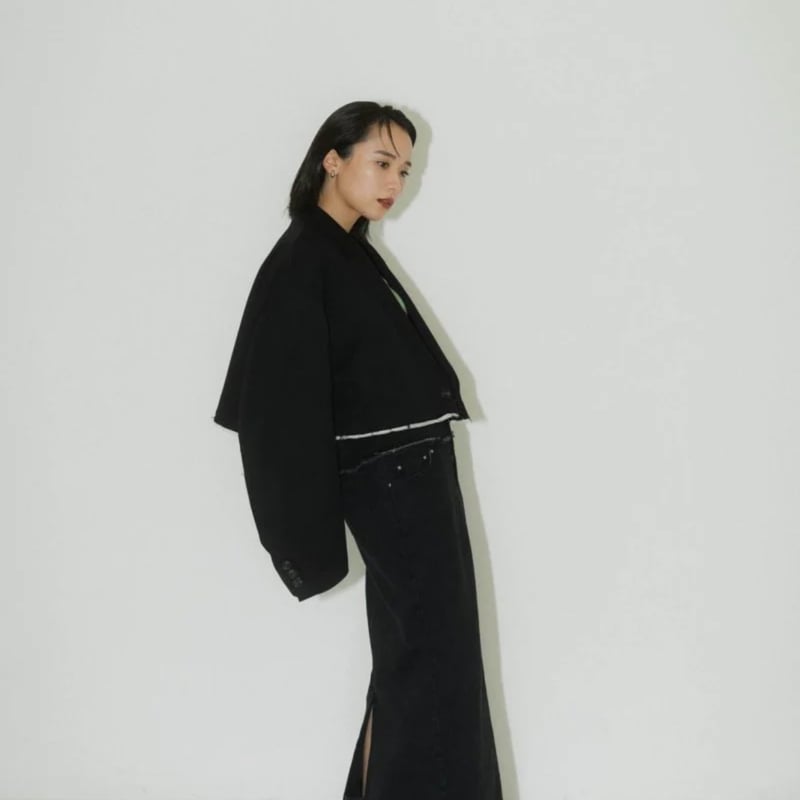 knuth marf 2way down jacket / Black