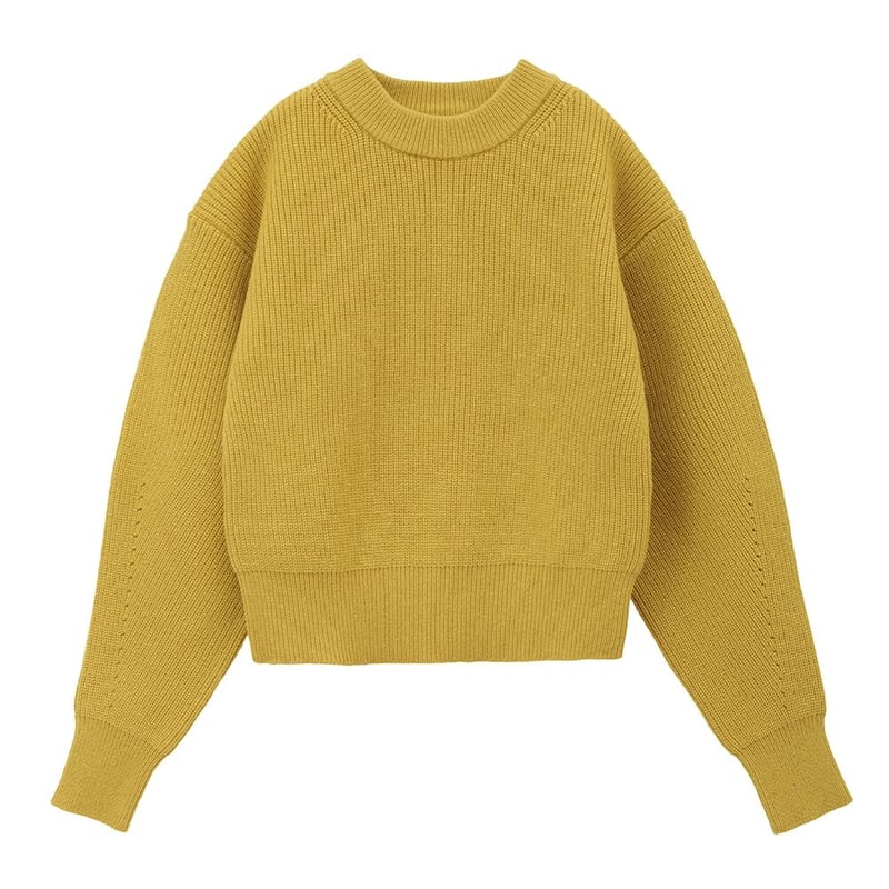 CLANE BASIC DROP SHOULDER KNIT TOPS 〖 size1〗 | 