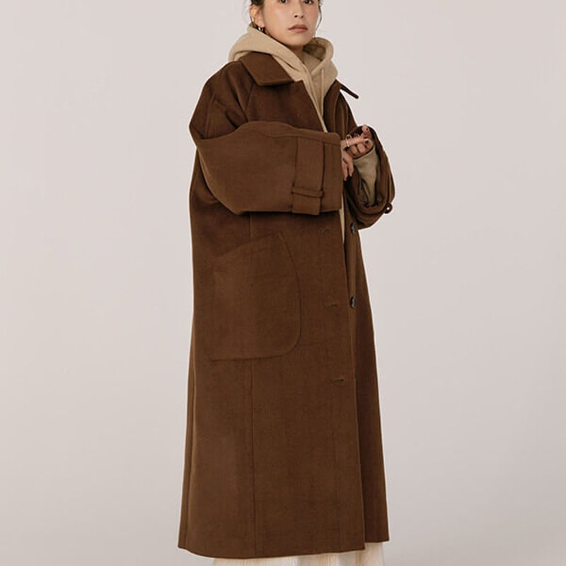 CREDONA ラグランオーバーコート | moa.online store CREDONA ラグランオーバーコート | moa.online store
