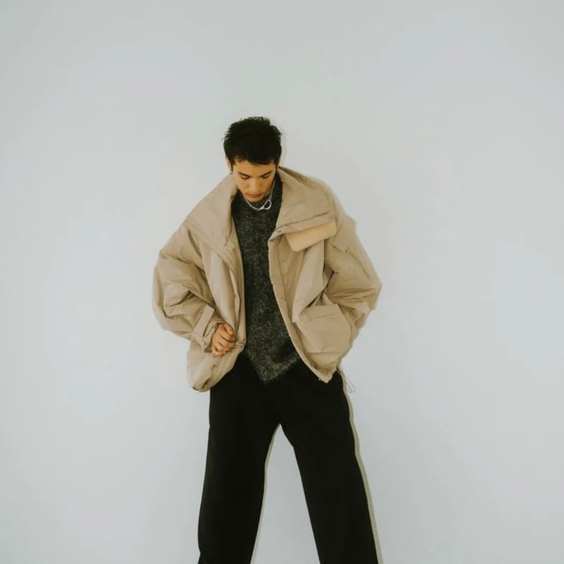 Knuth Marf stand collar down jacket(unisex)/ sa