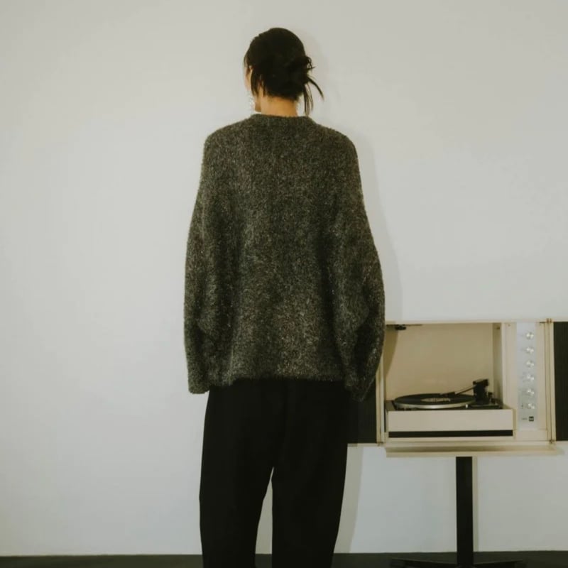 Knuth Marf accent knit pullover(unisex)/lame | 