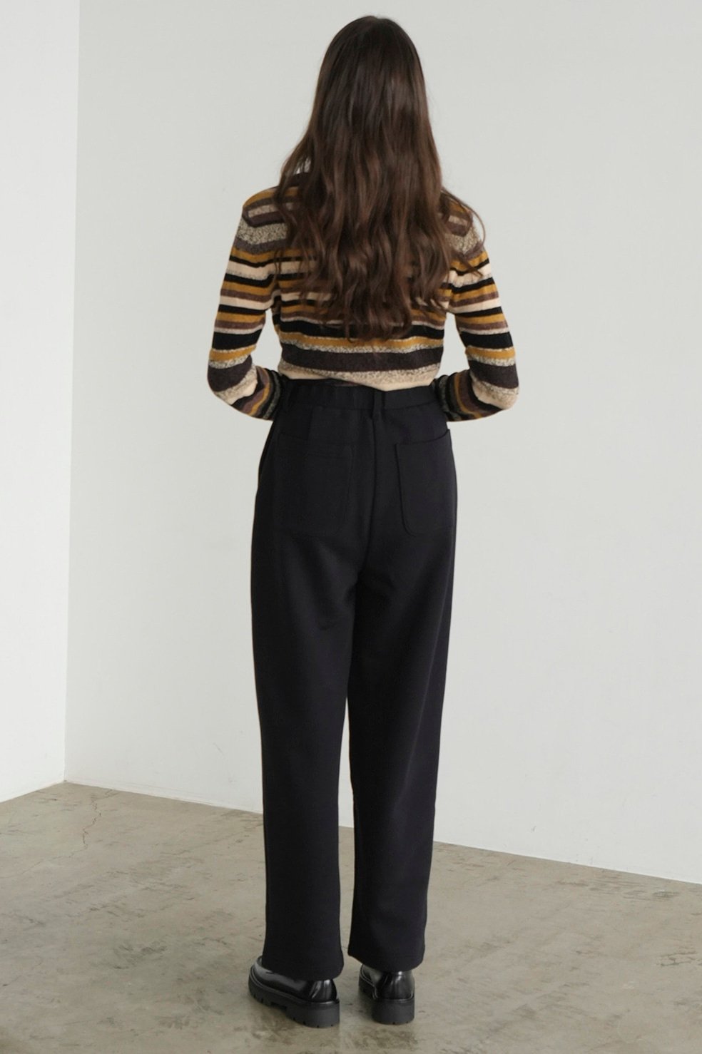 CLANE TWO TUCK SWEAT PANTS 【BLACK】 | moa.online