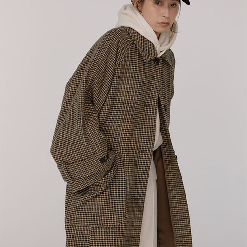 CREDONA ラグランオーバーコート | moa.online store