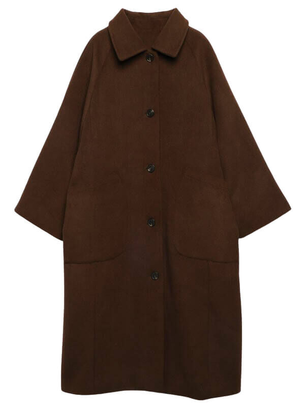 CREDONA ラグランオーバーコート | moa.online store