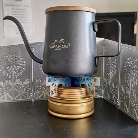スタッキングカフェテーブル専用ウインドスクリーン(長岡花火柄)　Sサイズ