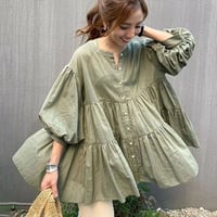 アースカラーチュニック