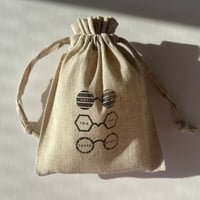 コットンリネン巾着（S）