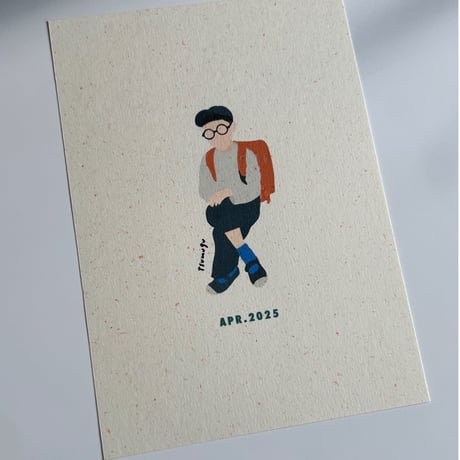 イラストポストカード＋データ付き