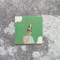 ミニカード〈写真イラスト〉2枚入り