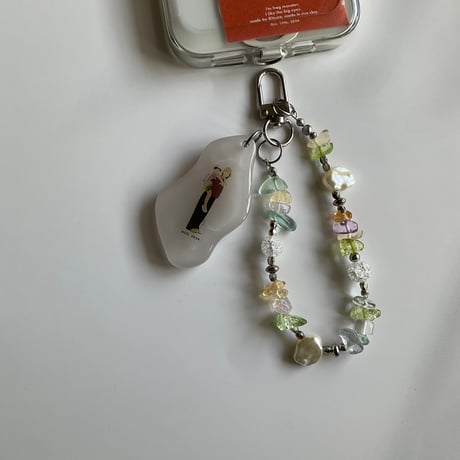 【set】キーチェーン+イラストチャームD
