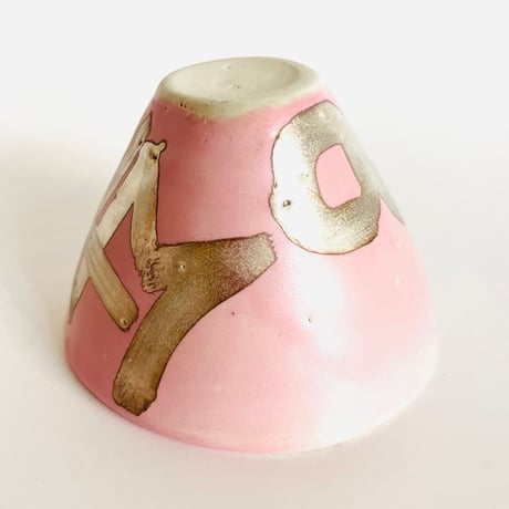 湯呑み　pink  2