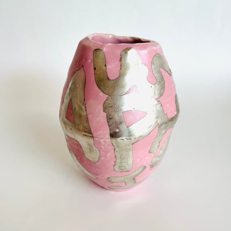 flower vase  pink 1