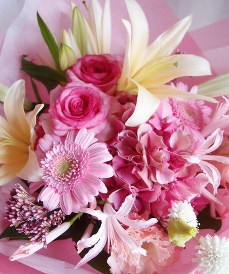 季節のおまかせ花束  ＠16500
