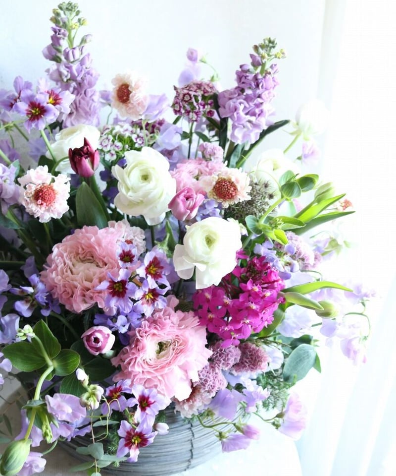 ☆Maa♡ページです☆花アレンジ４個入り♪ 季節のおまかせアレンジ ＠13200 | Essence-de- fleurs