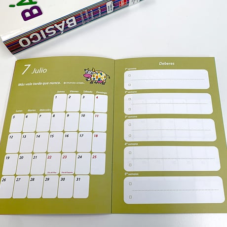 スペイン語学習手帳 （2021年４月〜９月版） 完売しました！