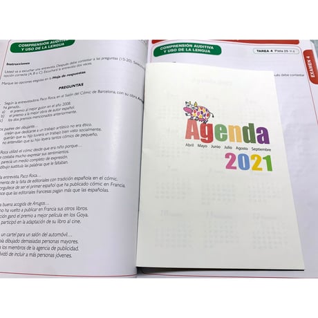 スペイン語学習手帳 （2021年４月〜９月版） 完売しました！