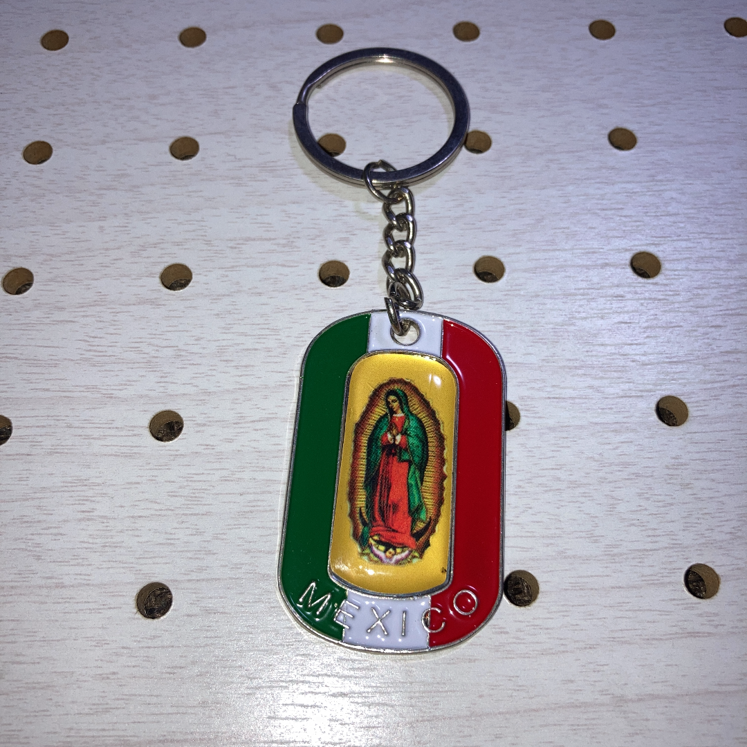 チカーノ Mexico マリア様 グアダルーペ キーホルダー | アメリカン 