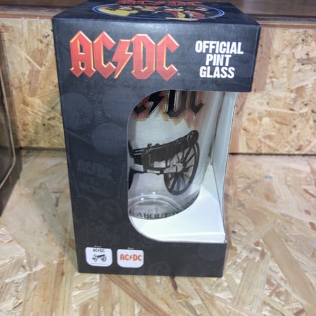 AC/DC エーシーディーシー　結成50周年 グラス