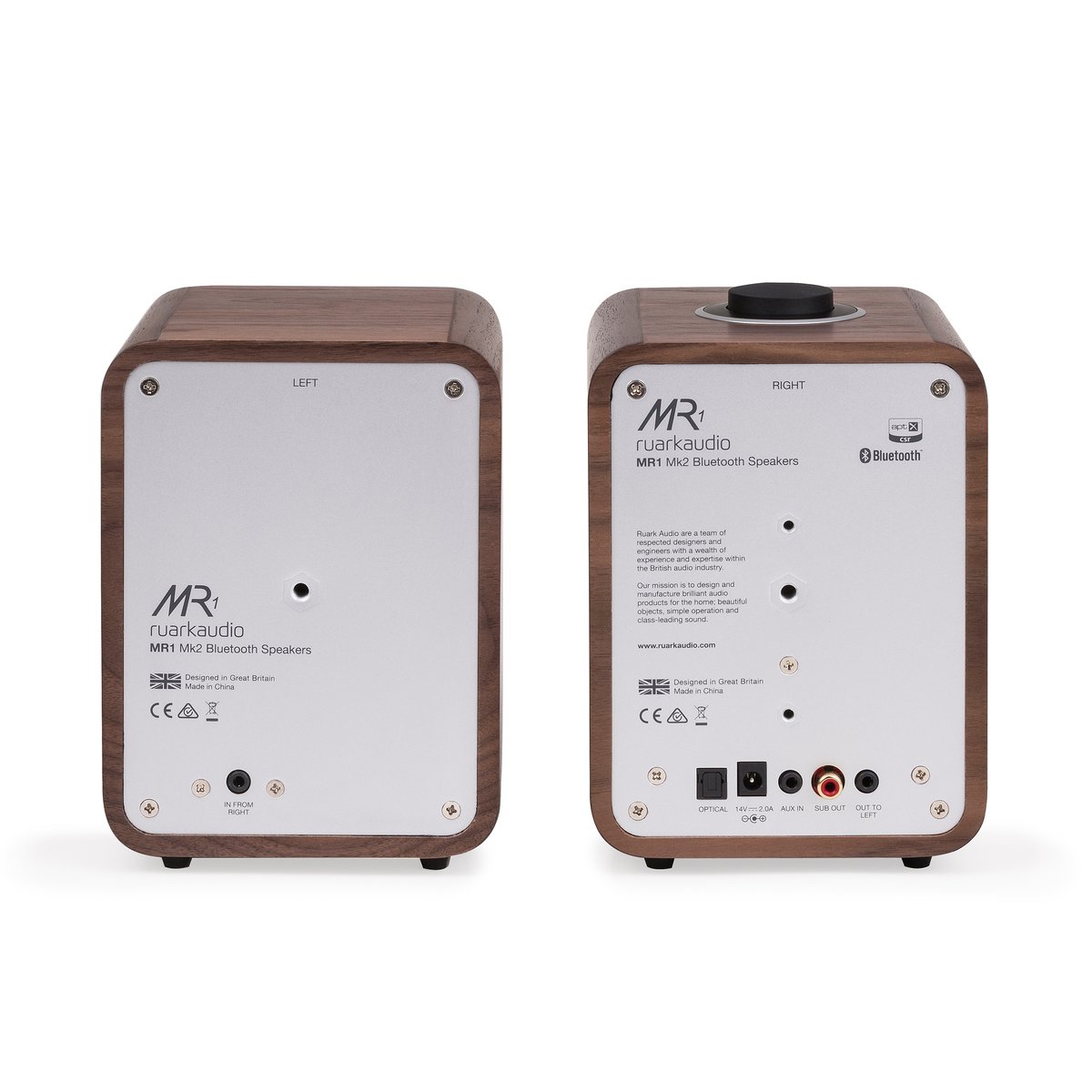大人女性の MR1mk2 Bluetooth Speaker System【ruarkaudio(ルアーク スピーカー・ウーファー