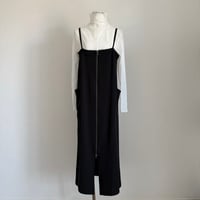 [WON4888]フロントジップサロペット