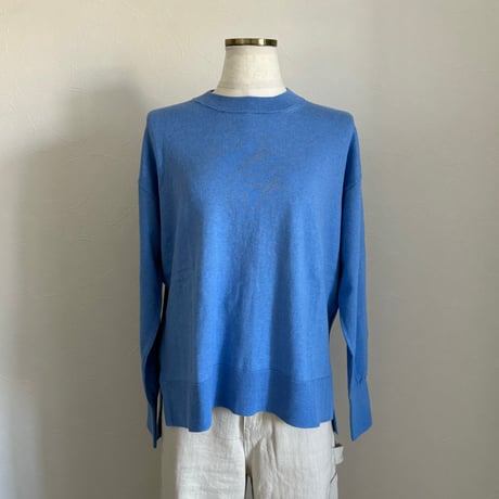 [352-25502]コットンカシミヤニット