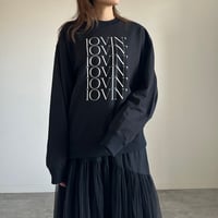 [a11-005]LOVIN'ロゴトレーナー