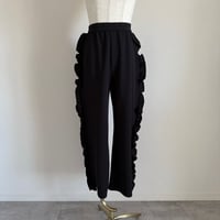 [76252]サイドフリルワイドパンツ