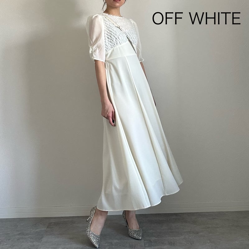 5410092]フリンジジャガードワンピース | MORE