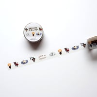 夢ミル京都喫茶巡り トウメイマスキングテープ フランソア喫茶室Ⅰ