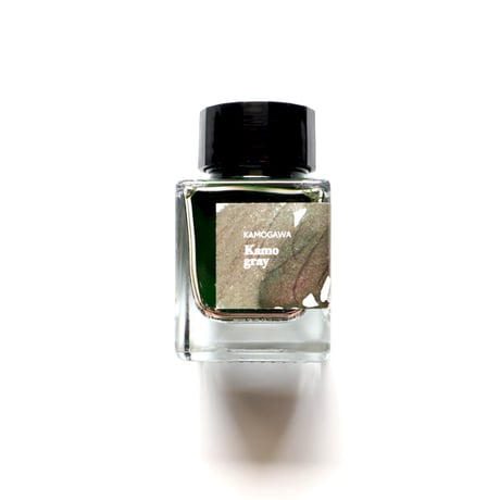 【プロモーション】筆屋-ぺんや- インク 30ml KAMOGAWA KAMO gray