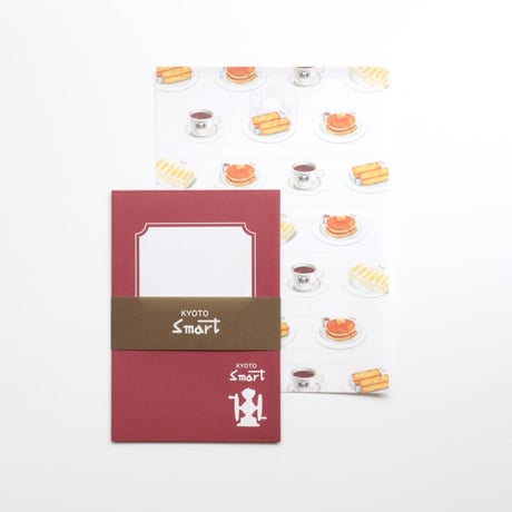 夢ミル京都喫茶巡り レターセット スマート珈琲店