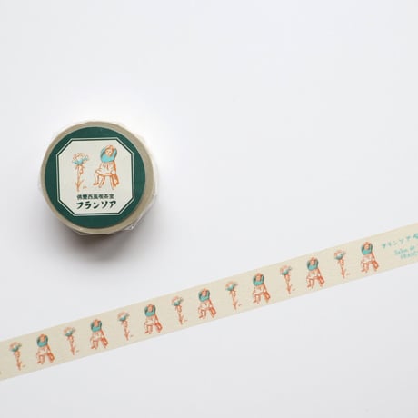 夢ミル京都喫茶巡り マスキングテープ フランソア喫茶室Ⅱ