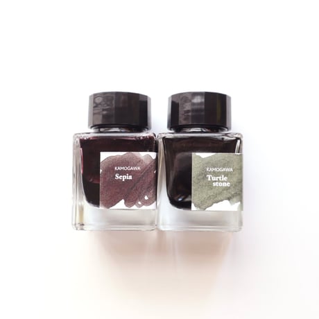 【プロモーション】筆屋-ぺんや- インク 30ml KAMOGAWA Turtle stone