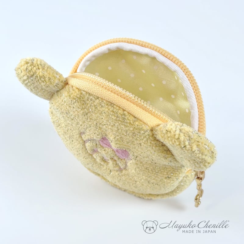 ベアチャームポーチ ひよこ | Mayuko Chenille