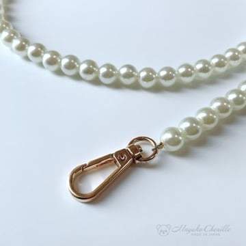 パール ショルダーストラップ 110cm | Mayuko Chenille