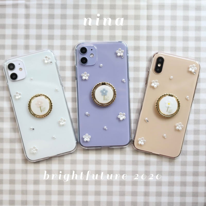 flowerシリーズ♡】コスモス♡ iPhoneケース | Bright future nina