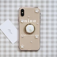 【flowerシリーズ♡】カモミール　iPhoneケース