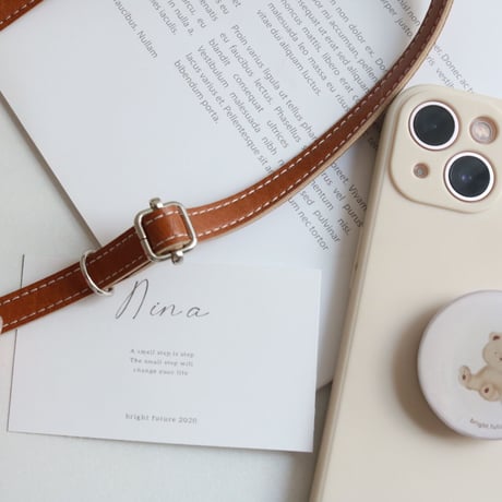 【単品購入不可】shoulder strap♡オプション商品